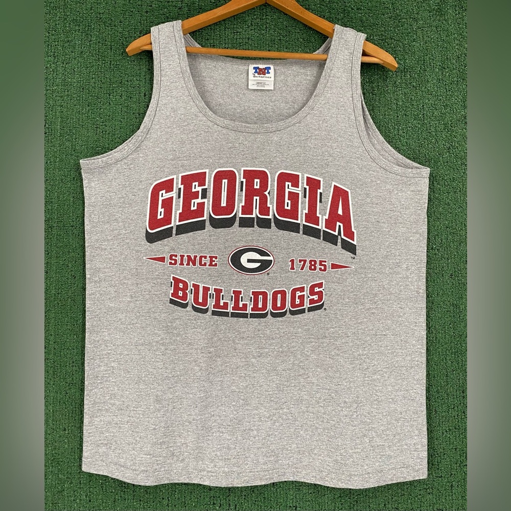 Vintage 90’s University Of Georgia Bulldogs UGA Tank Top Men’s Size Large